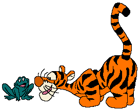 Tigger r lika nyfiken som vanligt...